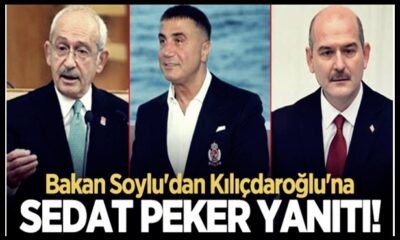 Süleyman Soylu’dan Kemal Kılıçdaroğlu’na tokat gibi Sedat Peker yanıtı!
