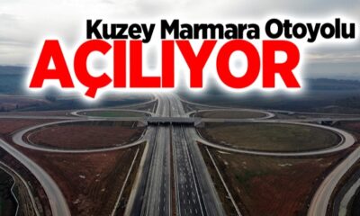 İstanbul’a nefes aldıracak Kuzey Marmara Otoyolu yarın hizmete açılıyor!.