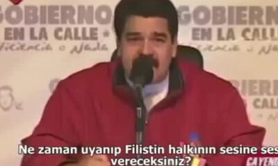 Nicolas Maduro’nun tarihe geçen Filistin sözleri yeniden gündemde.. (video haber)