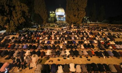 Mescid-i Aksa’da Teravih Namazı..