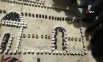 Filistinliler, boş mermi kovanları ile Mescid-i Aksa’yı resmetti!.