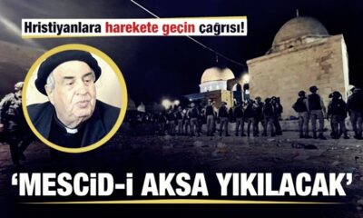 Filistinli Hristiyan Peder Manuel Musallam: “Bugün zayıf olursak Theodor Herzl’in dediği gibi Mescid-i Aksa yıkılacak!.”