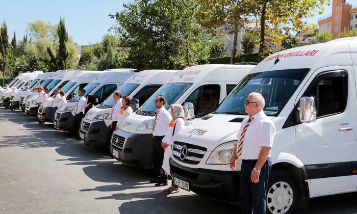 66 bin servis aracı toplu taşımaya hizmet edip İstanbul’da trafik çözümüne katkı sağlayacak..