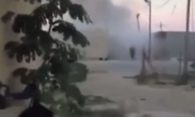 Terörist İsrail’in askeri haberleşme merkezi vuruldu!. (video haber)