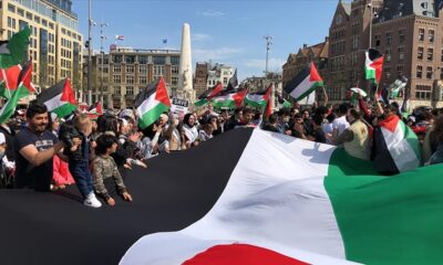 İşgalci teröristlerin Mescid-i Aksa’ya saldırıları Hollanda’da protesto edildi!.