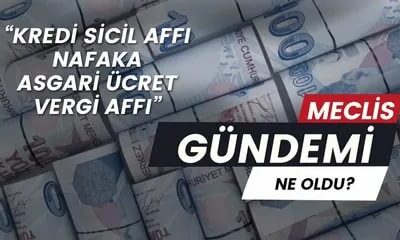 Vergilerle beraber trafik cezalarına ve MTV borcuna da af geliyor..