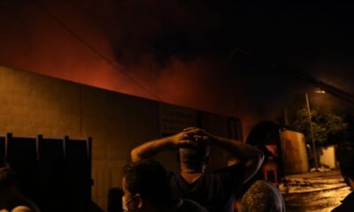 Başkentte geri dönüşüm tesisinde yangın çıktı!.