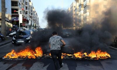 Lübnan’da hayat pahalılığı protestosu! Göstericiler yolları trafiğe kapattı!.
