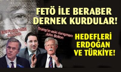 Trump’ın kovduğu John Bolton ve Jeb Bush FETÖ’cülerle birlikte dernek kurdu, Türkiye’ye demokrasi getireceklermiş!.