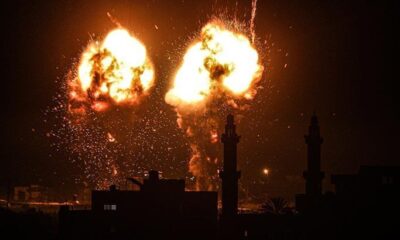 İşgalciler ateşkesi ihlal etti! Terörist İsrail’den Gazze Şeridi’ne hava saldırısı..