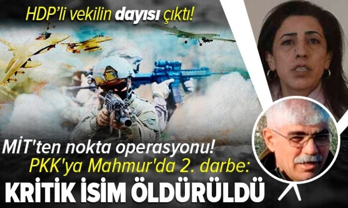 MİT’in Mahmur’a düzenlediği operasyonda öldürülen üst düzey terörist, HDP’li vekilin dayısı çıktı!.