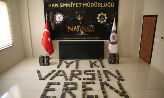 Van’da 205 kilo eroin ele geçirildi!.