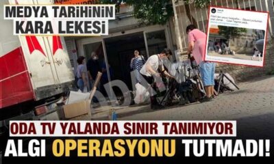 Oda TV, film setini gerçek sanıp algı operasyonu çekmeye kalkışınca rezil oldu!.