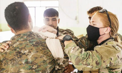 Gavur kahpeliklerine devam ediyor!. ABD terör örgütü YPG’ye sıhhiye eğitimi verdiğini açıkladı!.