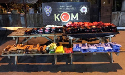 Adana’da kaçakçılık operasyonu..