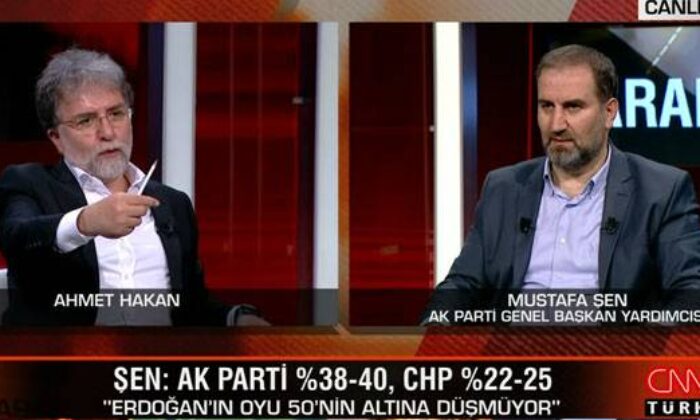 Canlı yayında AK Parti’nin oy oranı açıklandı!.