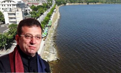 İstanbul’da endişelendiren görüntü! Küçükçekmece Gölü’nün rengi değişti!.