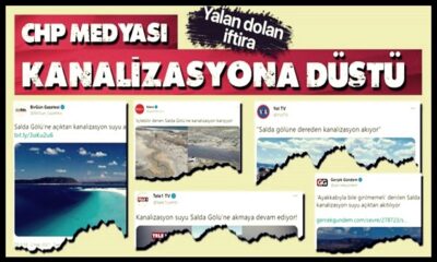 CHP’li medyanın “Salda Gölü’ne kanalizasyon akıyor” haberleri palavra çıktı!.