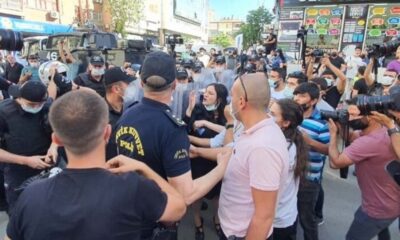 Diyarbakır’da Kürtçe eğitim eylemi yapanlarla polis arasında arbede çıktı!.