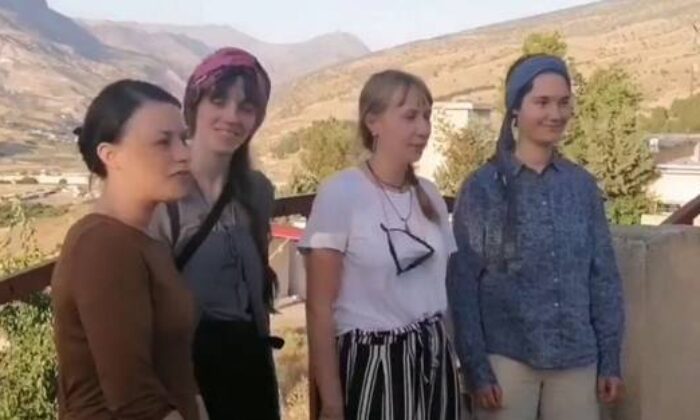 Erbil’de gözaltına alındıktan sonra serbest bırakılan 4 Alman kadın PKK’ya kalkan olmaya gitti!.