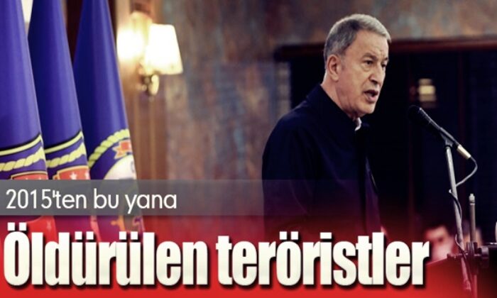 Hulusi Akar bilançoyu açıkladı! Bugüne kadar 18 bin 140 terörist öldürüldü!.