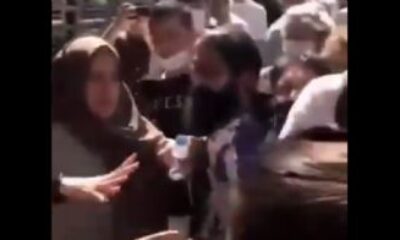 LGBT’li sapkınlardan başörtülü kadına taciz.. (video haber)