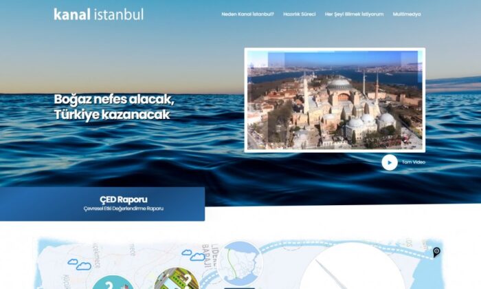Kanal İstanbul internet sitesi açıldı!.
