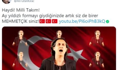Kıraç’ın şarkısında milli takım futbolcularına Mehmetçik demesi tepki çekti!.