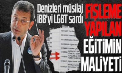 Ekrem İmamoğlu’ndan LGBT propagandasına 58 bin liralık kaynak.. (video haber)