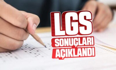 LGS sonuçları açıklandı..