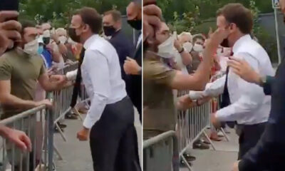 Fransa Cumhurbaşkanı Macron’a tokat atan eylemci için istenen ceza belli oldu!.