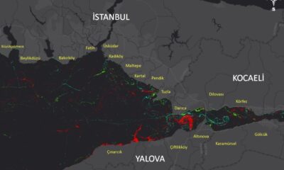 Marmara Denizi’ndeki müsilajın yoğunluk haritası çıkarıldı!.