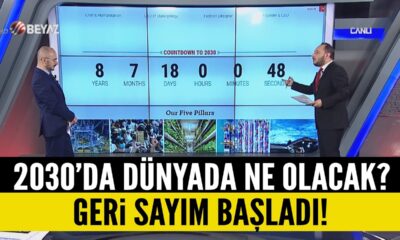 Geri sayım başladı! 2030’da dünyayı neler bekliyor?. (video haber)