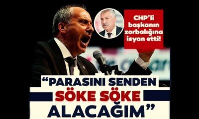 Muharrem İnce, CHP’li Zeydan Karalar’a ateş püskürdü!. “Afişlerimi niye indirttin zabıtaya?”