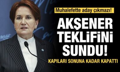 Meral Akşener ortak aday teklifini sundu! Muhalefette HDP krizi..