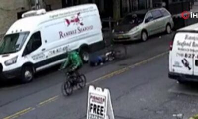 Yine Amerika yine faşizm! Asya kökenli kuryeye bıçaklı saldırı..