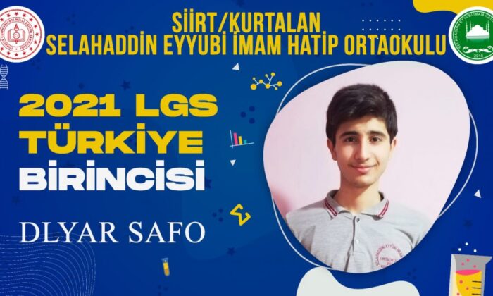 Suriyeli öğrenci LGS 2021’de Türkiye birincisi oldu!.
