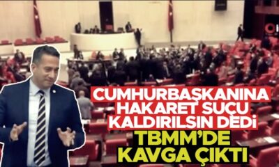 CHP’li vekil, Cumhurbaşkanı’na hakarete serbestlik isteyince Meclis fena karıştı!.