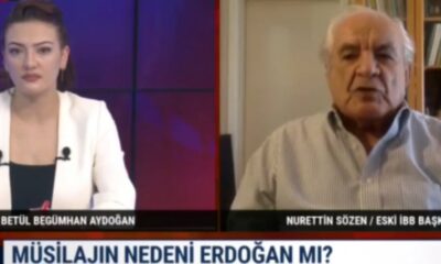 Şaka değil, gerçek.. İstanbul’u yaşanmaz hale getiren Nurettin Sözen, müsilaj nedeniyle Başkan Erdoğan’ı hedef gösterdi!.
