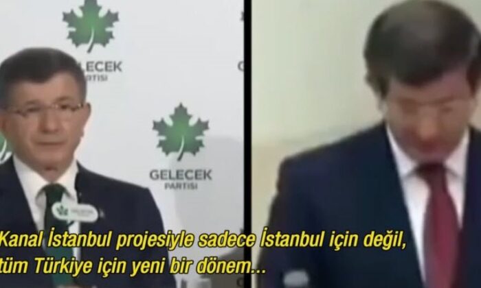 Davutoğlu’nun Kanal İstanbul çelişkisi! Daha önce “Yüzyılın Projesi” diye güzelleme yapmıştı, şimdi engellemekle tehdit ediyor!. (video haber)