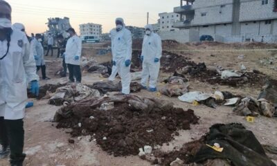 Terör örgütü PKK/YPG’nin sivil katliamı! Afrin’de toplu mezar bulundu!.