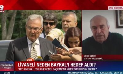 CHP’li Şahin Mengü’den Zülfü Livaneli’ye tepki! “Bugün Baykal, öbür gün İsmet Paşa, sonraki gün Atatürk..” (video haber)