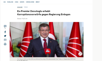 Ahmet Davutoğlu’nun yalanları Alman basınında haber oldu!.