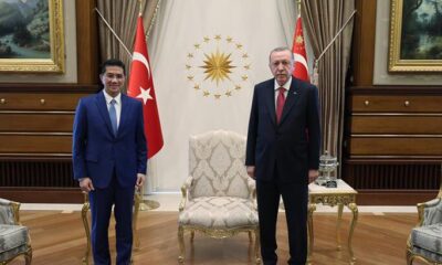 Cumhurbaşkanı Erdoğan, Malezyalı bakanı kabul etti!.