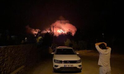 Muğla’nın Fethiye ilçesinde orman yangını başladı!.