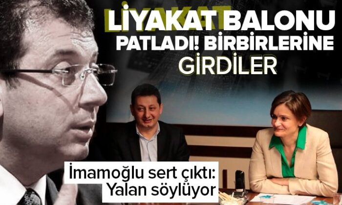 İBB’nin liyakat balonu patladı, birbirlerine girdiler! İmamoğlu ile Kaftancıoğlu’nun sağ kolu arasında kadrolaşma kavgası.. (video haber)