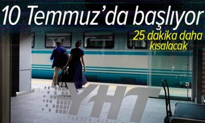 Ankara ve İstanbul arası 25 dakika daha kısalacak!.