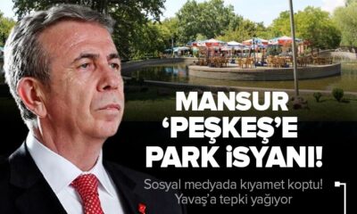 Çankaya halkı, Mansur Yavaş’a isyan etti! “60 yıllık parkımızı elimizden aldı!.”