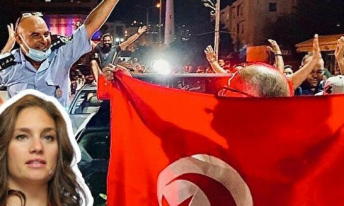 Tunus’taki darbeyi destekleyen Nevşin Mengü’ye postallı cevap..