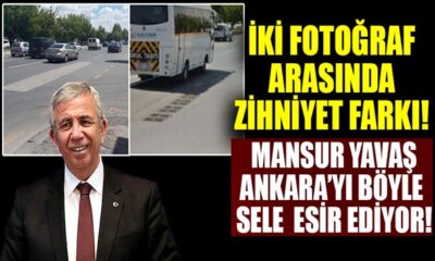 Ankara her yağmurda neden mi sele teslim?! Mazgallar asfaltla kapatılmış!.
